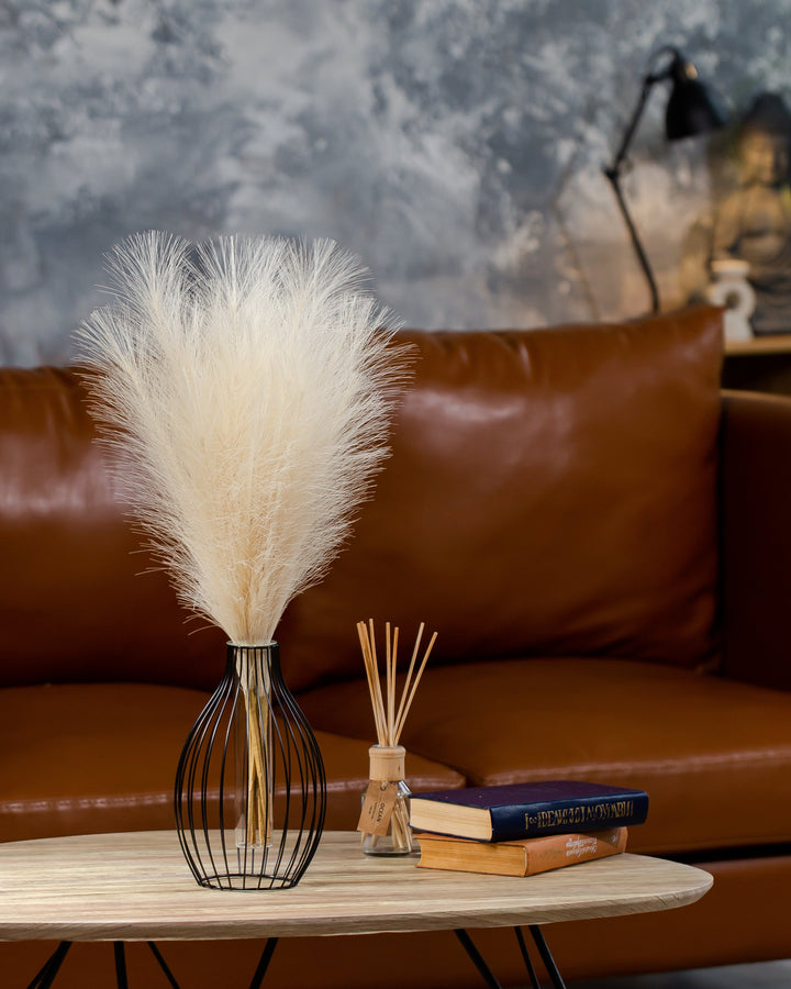 FAUX PAMPAS GRASS - White