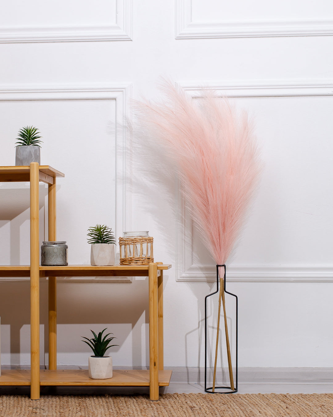 FAUX PAMPAS GRASS - White